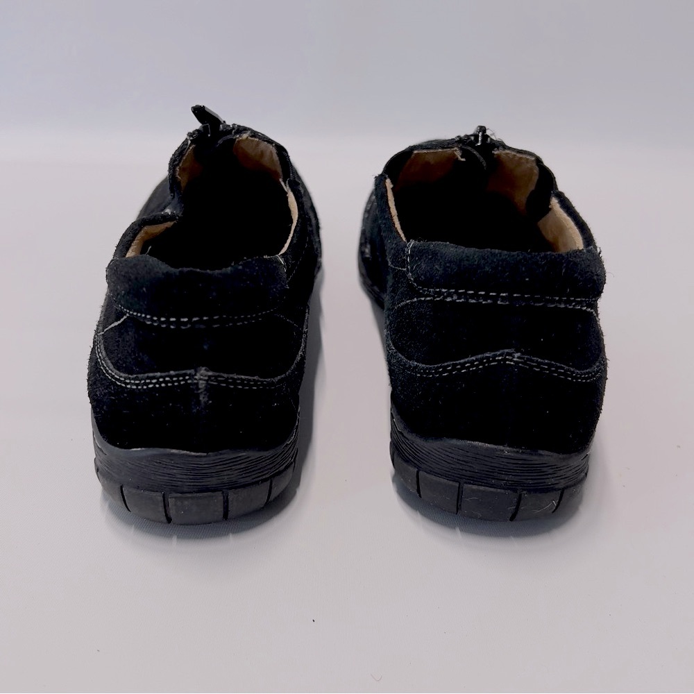 NATURALIZER women’s Size 8M Black Slip on Top Zip Comfort Walking Shoe - Picture 5 of 11